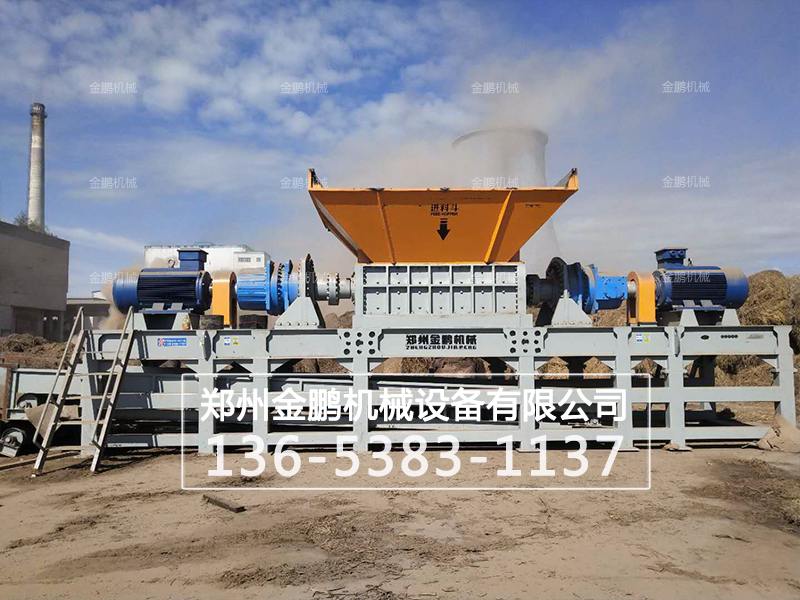 郑州金鹏大型稻草粉碎设备内部是怎么运转的